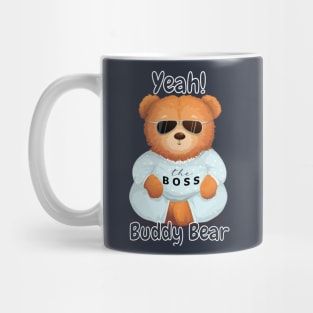 Yeah Buddy Bear Graphic Mug